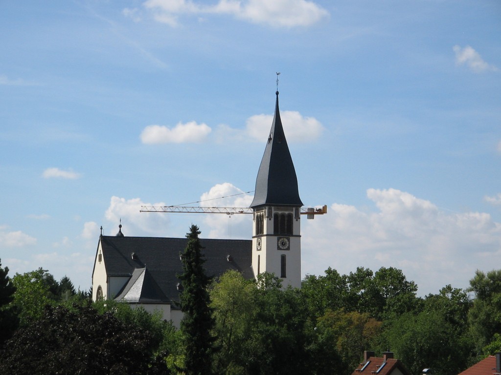 Baustelle Kirche